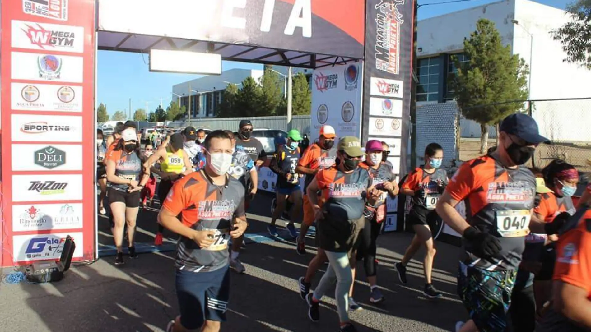 Medio Maratón              (Cortesía Medio Maratón Internacional de Agua Prieta)